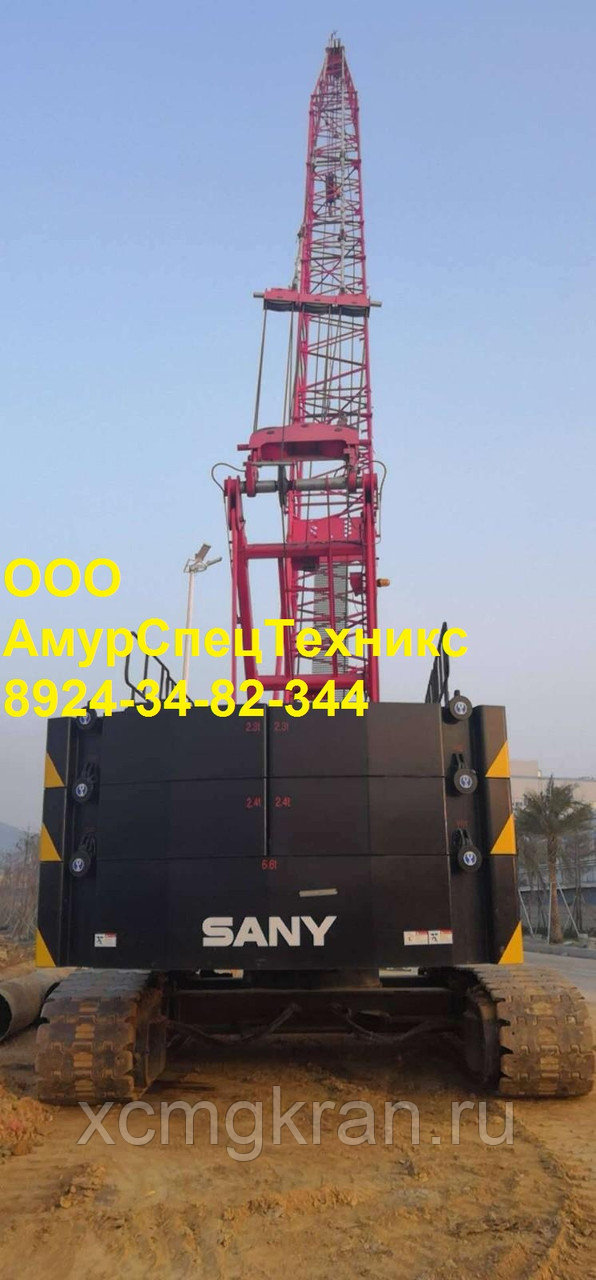 Гусеничный кран Sany SCC550TB 55 тонн — изображение 5